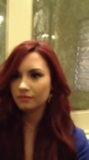 Demi Lovato at the Seventeen lunch Interview (350)