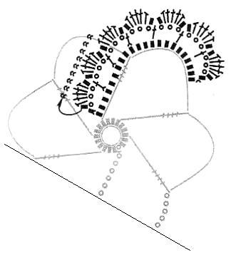 схема-вязания-цветка-9 - Figurine si diagrame 1