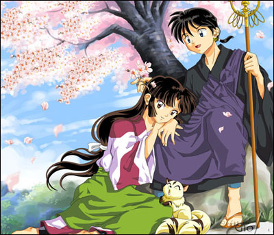 Sango si Miroku - Cupluri anime
