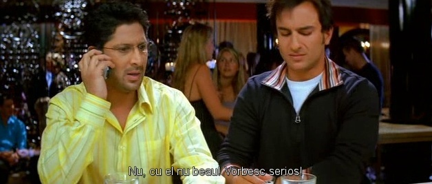 Ron: Nu..nu beau cu el. Vorbesc serios.