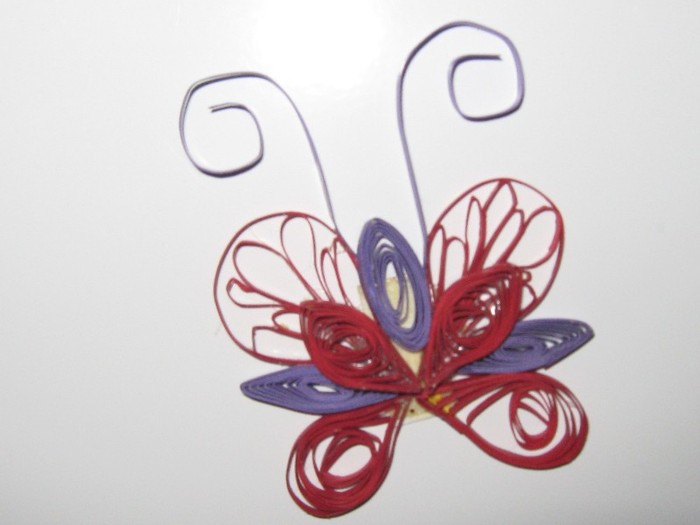 2 - magneti frigider quilling