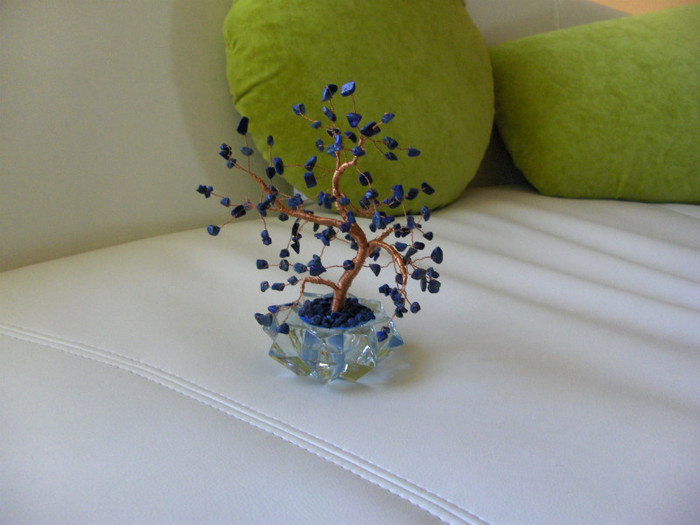 Copacel cu lapis lazuli