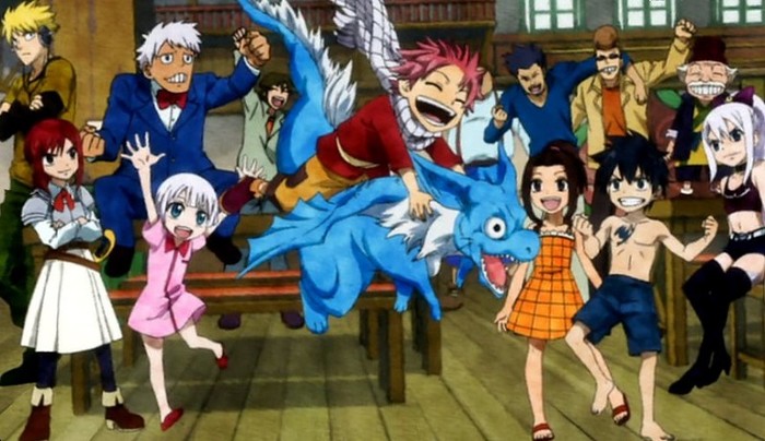 grupul Fairy tail-copii - Fairy tail