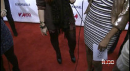 Demi - Lovato - Red - Carpet - Interview - Fuse - Jingle - Ball - 2011 (74)