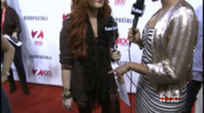 Demi - Lovato - Red - Carpet - Interview - Fuse - Jingle - Ball - 2011 (77)