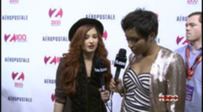 Demi - Lovato - Red - Carpet - Interview - Fuse - Jingle - Ball - 2011 (249)