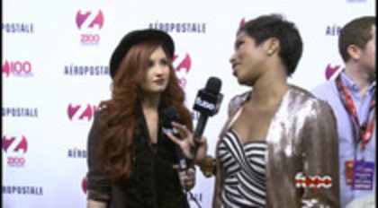 Demi - Lovato - Red - Carpet - Interview - Fuse - Jingle - Ball - 2011 (258)
