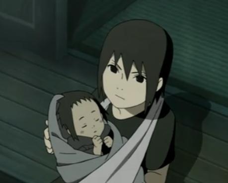 cu Itachi - Sasuke bebe