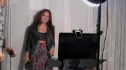 Demi Lovato With Ty Bentli Backstage at the 2012 Grammys (518)