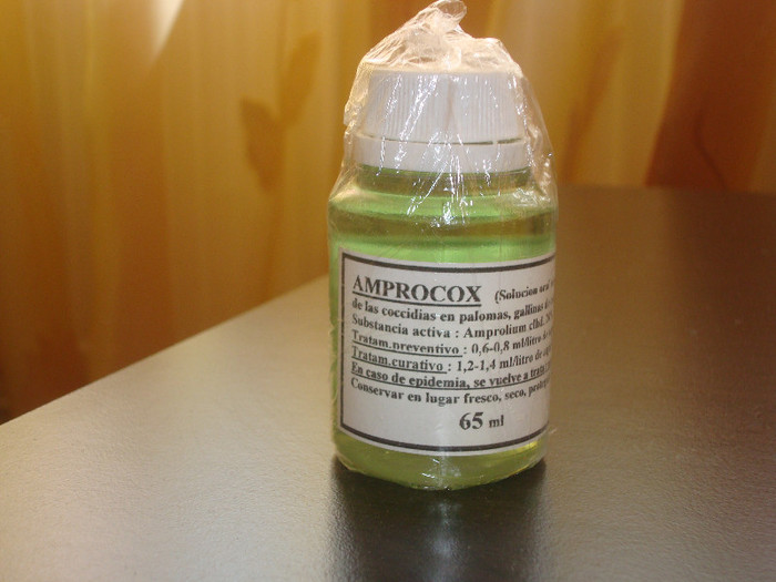 AMPROCOX - MEDICAMENTELE SI FURAJELE  URECHIATILOR