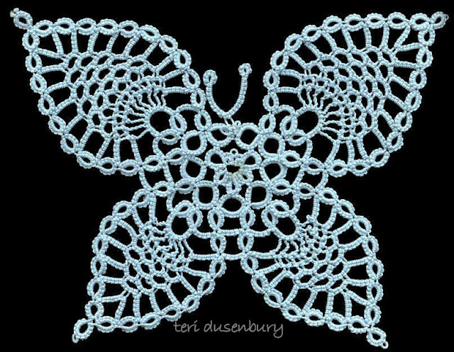 tatting-butterfly-dusenbury-vlinder-pineapple