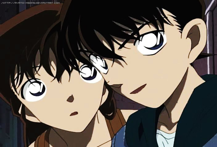 shinichi and ran - Detectiv Conan