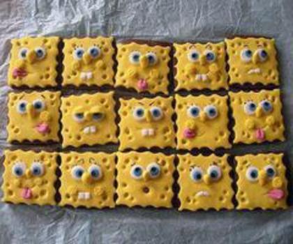 Spongebob-Squarepants-Cookies - Sweets