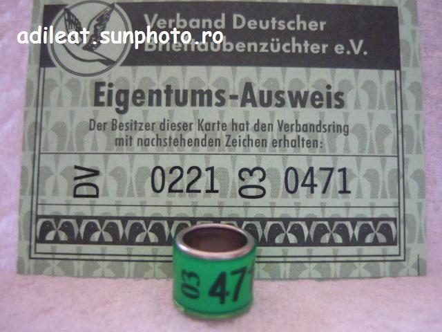 DV-2003 - GERMANIA-DV-ring collection