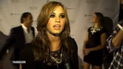 Demi Lovato - Autumn Party Benefiting Children Interview (25)