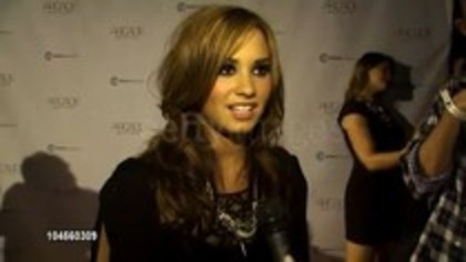 Demi Lovato - Autumn Party Benefiting Children Interview (38)