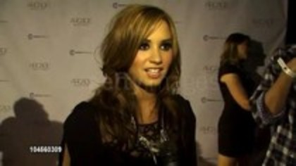 Demi Lovato - Autumn Party Benefiting Children Interview (40)