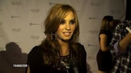 Demi Lovato - Autumn Party Benefiting Children Interview (45)