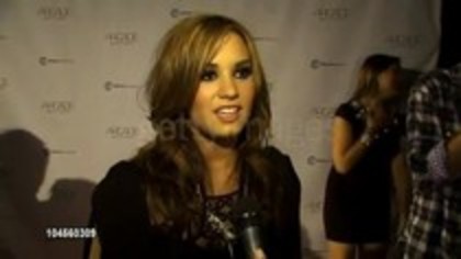 Demi Lovato - Autumn Party Benefiting Children Interview (52)