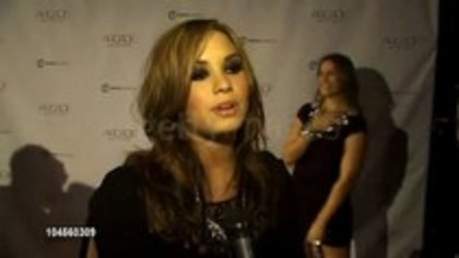 Demi Lovato - Autumn Party Benefiting Children Interview (56)