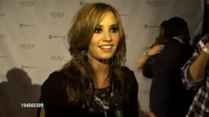 Demi Lovato - Autumn Party Benefiting Children Interview (332)