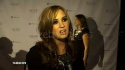 Demi Lovato - Autumn Party Benefiting Children Interview (359)