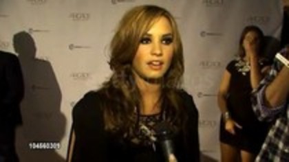 Demi Lovato - Autumn Party Benefiting Children Interview (371)