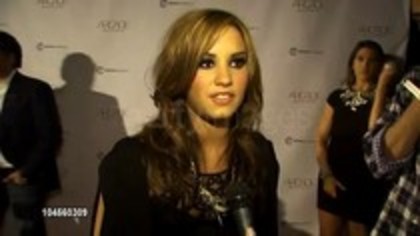 Demi Lovato - Autumn Party Benefiting Children Interview (436)