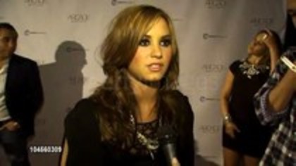 Demi Lovato - Autumn Party Benefiting Children Interview (438)