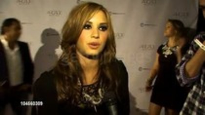 Demi Lovato - Autumn Party Benefiting Children Interview (443)
