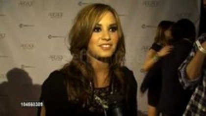 Demi Lovato - Autumn Party Benefiting Children Interview (453)