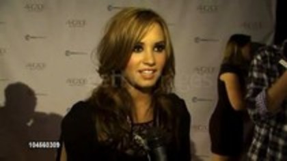 Demi Lovato - Autumn Party Benefiting Children Interview (468)