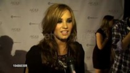 Demi Lovato - Autumn Party Benefiting Children Interview (471)