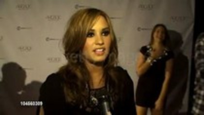 Demi Lovato - Autumn Party Benefiting Children Interview (474)