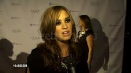 Demi Lovato - Autumn Party Benefiting Children Interview (479)
