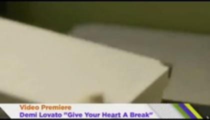 Demi Lovato - Give Your Heart A Break Video Premiere Teaser 4 (6)