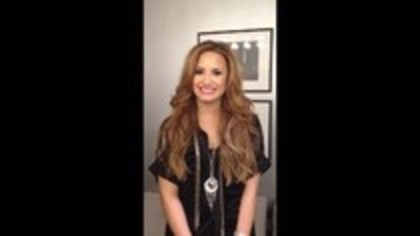 Demi Lovato - Video Message for Italy (236)
