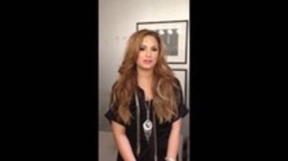 Demi Lovato - Video Message for Italy (284)