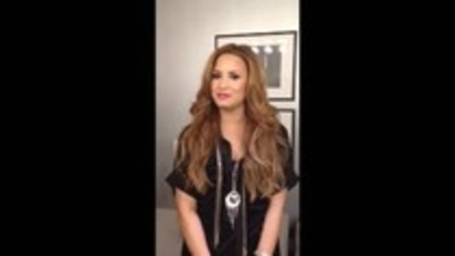 Demi Lovato - Video Message for Italy (489)