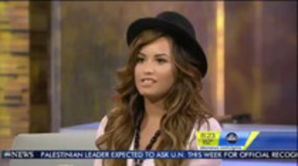 Demi Lovato Interview On Good Morning America (154)