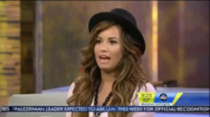 Demi Lovato Interview On Good Morning America (155)
