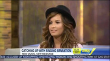Demi Lovato Interview On Good Morning America (888)