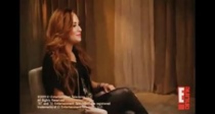 E! Special_Demi Lovato (501) - Demilush talks about her Give Your Heart A Break Music Video with DL Part oo2