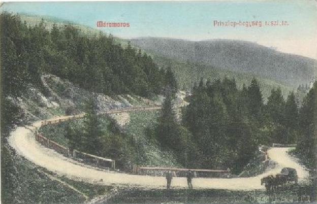 Prislop, inainte de asfaltare