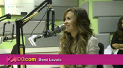 Demi Lovato In-Studio - Z100 New York (8) - Demilush - In Studio Z100 New York Part oo1