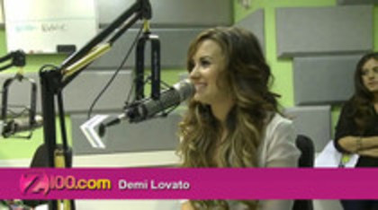 Demi Lovato In-Studio - Z100 New York (9) - Demilush - In Studio Z100 New York Part oo1