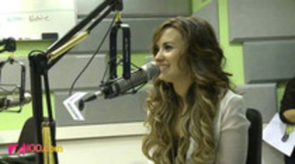 Demi Lovato In-Studio - Z100 New York (13) - Demilush - In Studio Z100 New York Part oo1