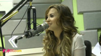 Demi Lovato In-Studio - Z100 New York (29)