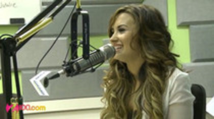 Demi Lovato In-Studio - Z100 New York (80)