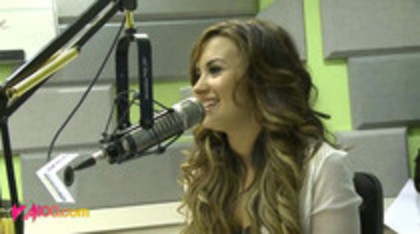 Demi Lovato In-Studio - Z100 New York (83)